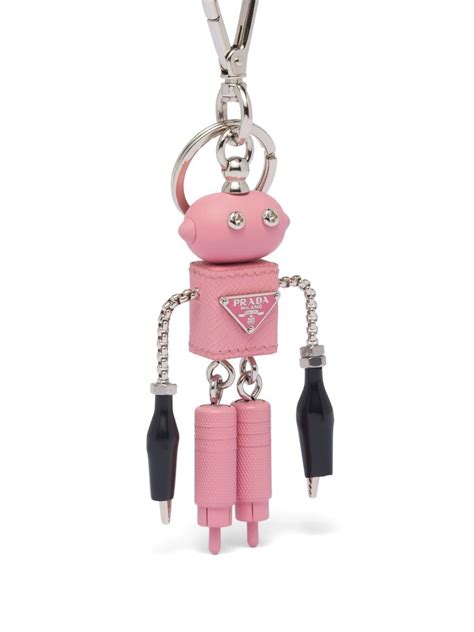 prada keychain robot|prada keychain slot.